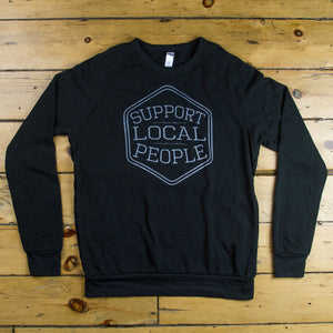 Support Local People Crewneck