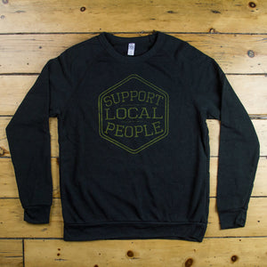 Support Local People Crewneck